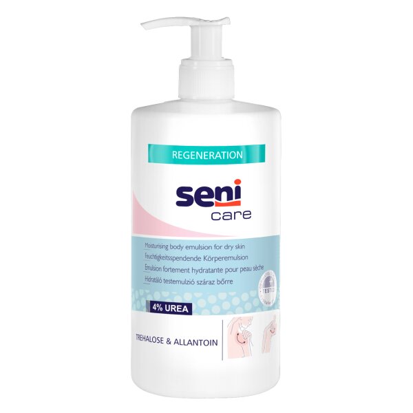 Seni Care Körperemulsion mit 4% UREA, 500 ml