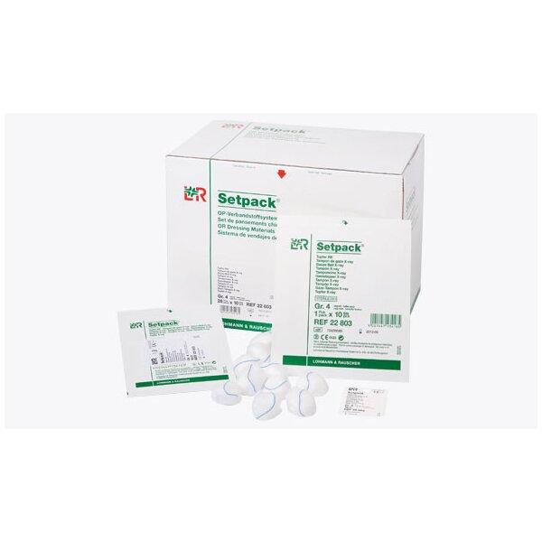 Setpack® Tupfer RK, Gr. 7, faustgroß, steril