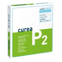 CUREA P2 superabsorb.Wundauflage 20x20 cm