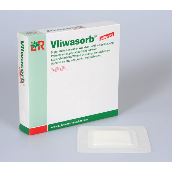 Vliwasorb® Adhesive, Kompresse, 15 x 15cm, steril