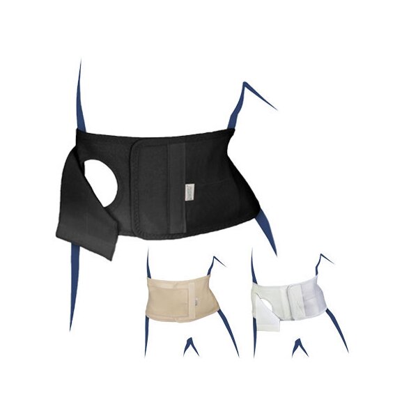 Basko - Stomacare-Bandagen, L, 85mm, schwarz