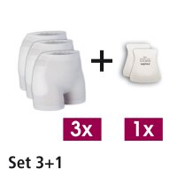 SUPRIMA Hüftprotektor-Set Gr.S 3Slip+2Protektoren