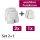 SUPRIMA Hüftprotektor-Set Gr.L 2Slip+2Prot.wasch.