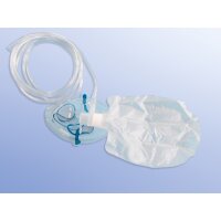 O2 Maske Erwachsene mit O2-Reservoir mit Ventil