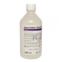 Aqua Bidest Spüllösung, 1000ml