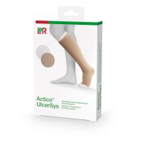 Actico® UlcerSys, lang, Gr. XXL, sand/weiß