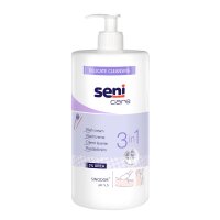Seni Care Waschcreme 3 in 1 mit 3% UREA, 1000 ml
