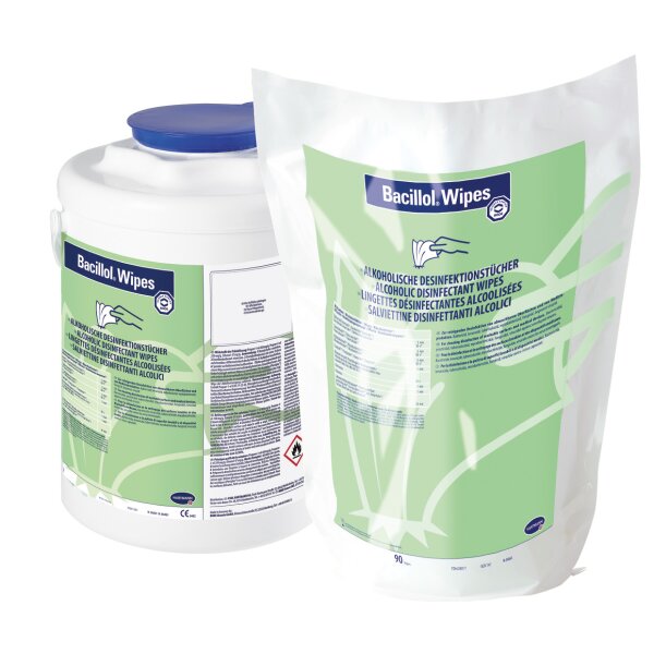Bacillol® Wipes, Tuchspender m. blauen Deckel