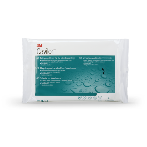 CAVILON 3M Reinigungstuch f.Inkontinenzpflege 9274