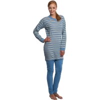 SUPRIMA Pyjama-Pflegeoverall Gr.L hellblau