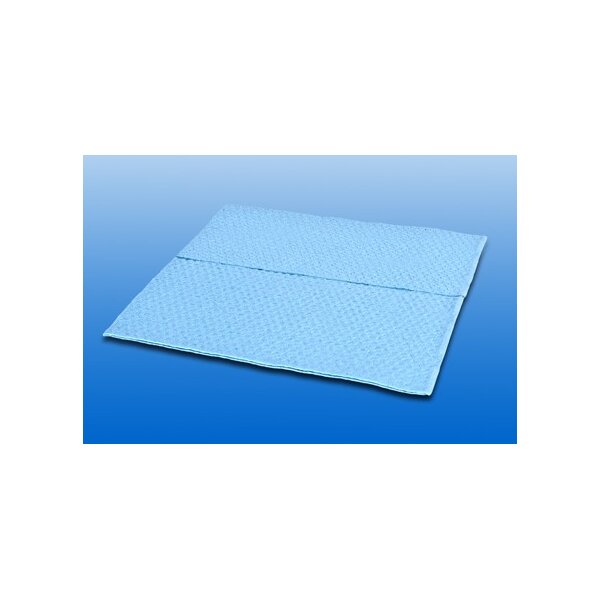 HYGIENETUCH 3lagig blau