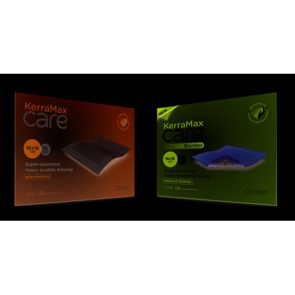 KerraMax Care® Border, superab. Wundaufl., 16x26cm