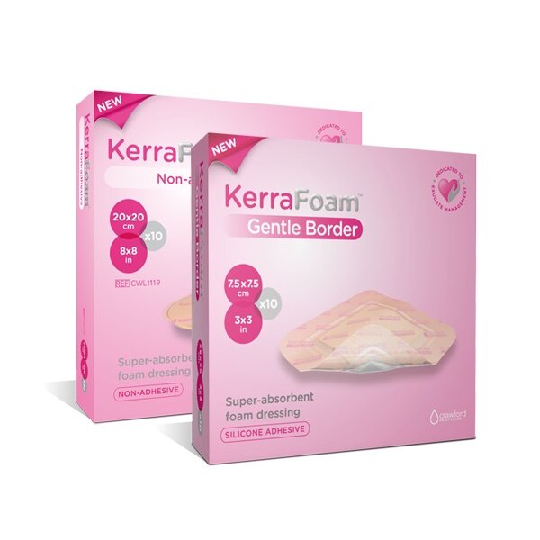 KerraFoam® Gentle Border Heel, 25 x 23cm