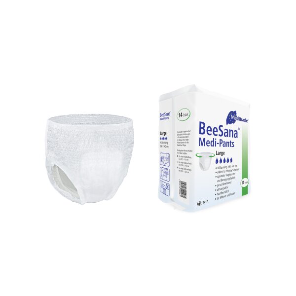 BeeSana® Medi-Pants, Einweghose, Gr. L