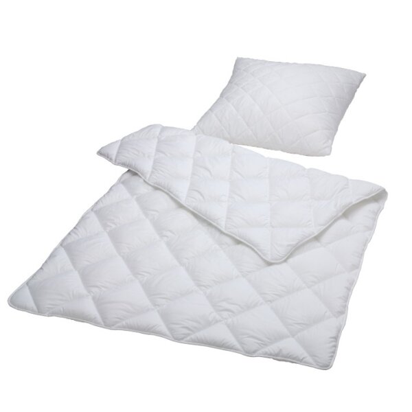 SUPRIMA Bett-SET Kissen und Steppdecke