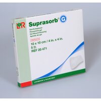 Suprasorb® G, Gel-Kompresse, 10 x 10cm, steril