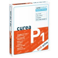 Curea P1 Duo active superabs.Wundauflage 10x10cm