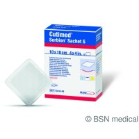 Cutimed® Sorbion® Plus, Wundkontaktschicht, 10x10cm