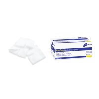 BeeSana® Mullschlitzkompresse, 10 x 10cm, 12fach