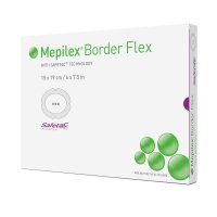 Mepilex® Border Flex, Schaumverband, 12,5 x 12,5cm