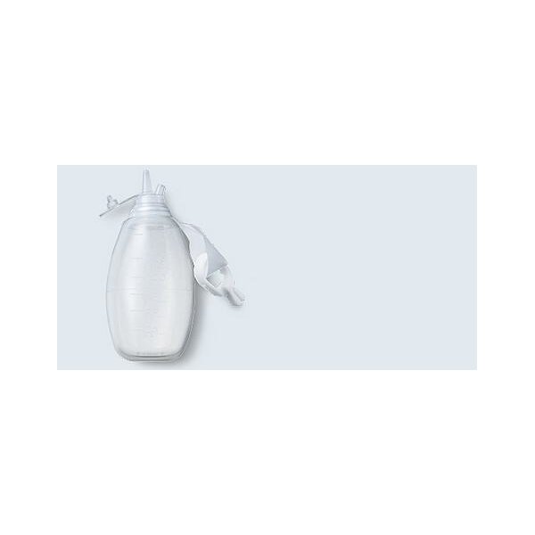 SOFT DRAIN flat Niedervakuum-Reservoir 400 ml