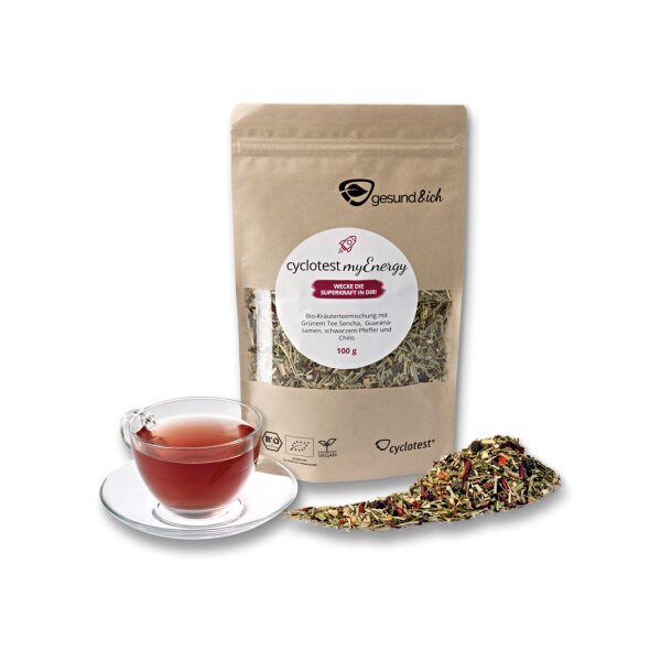 Cyclotest® myEnergy, Bio-Kräutertee, 100g