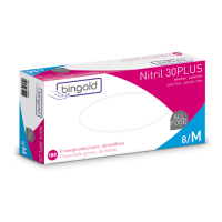 Bingold Nitril Gr. S, 30 PLUS Einweghandschuhe