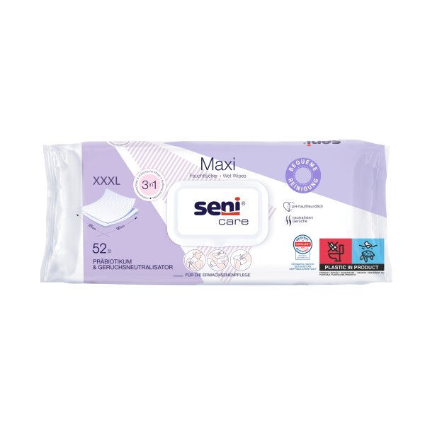 Seni Care Feuchttücher Maxi XXXL