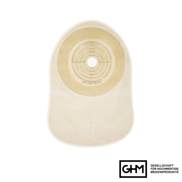 BAO Free Stomabeutel, 1tlg., 15-40mm, 150ml, beige