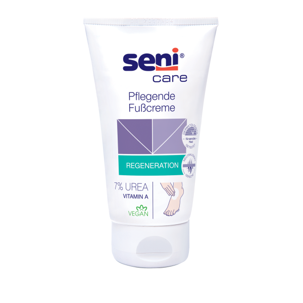 Seni Care Fußcreme mit 7% UREA, 100 ml