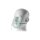 EcoLite TM, Sauerstoff-Maske m. Schlauch, 2.1m