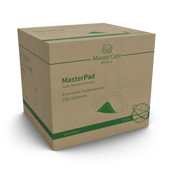 MasterPad 10x10 cm Saugkompresse