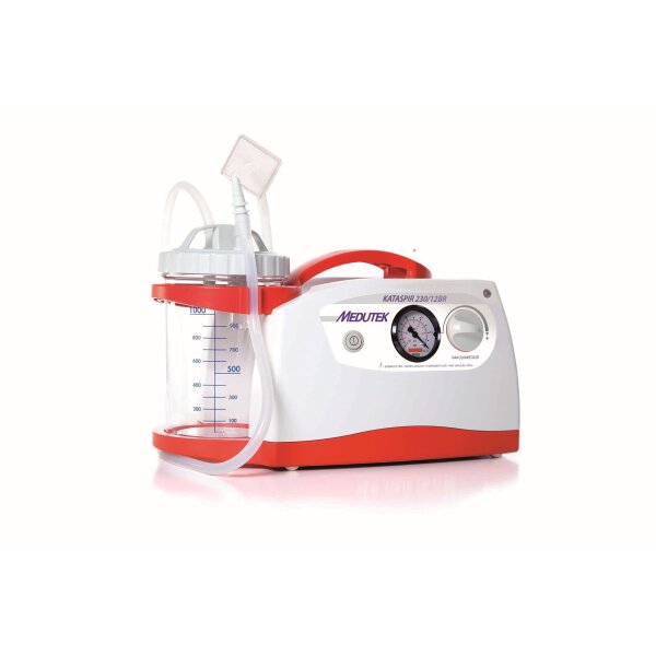 Medutek® Kataspir 230/12BR m. Akku, Sekretsauger