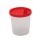 Medi-Inn® Urinbecher, 125 ml, rot