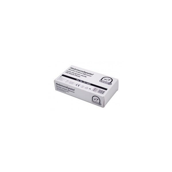 Medi-Inn® Holzmundspatel, unsteril, 15cm