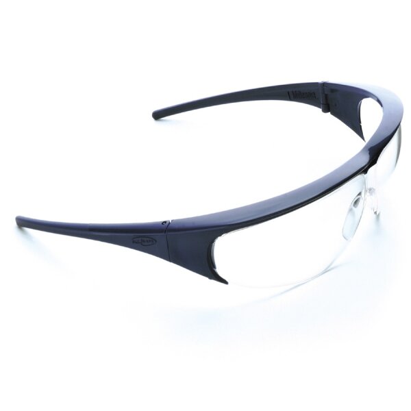 Schutzbrille Millenia, Rahmen blau, Scheibe klar