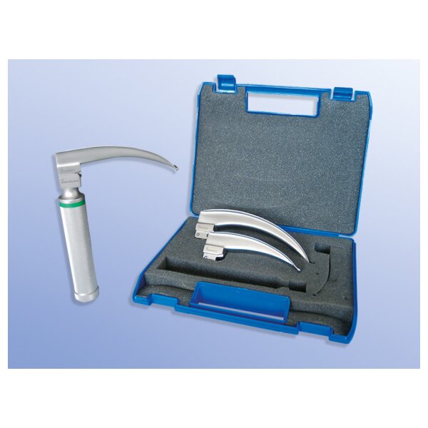 Laryngoskop-Set, Kaltlicht, Batterie